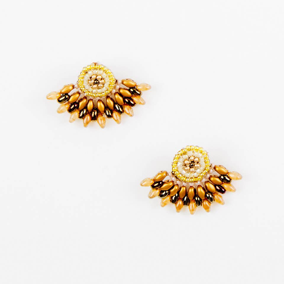 Duo Post Earrings