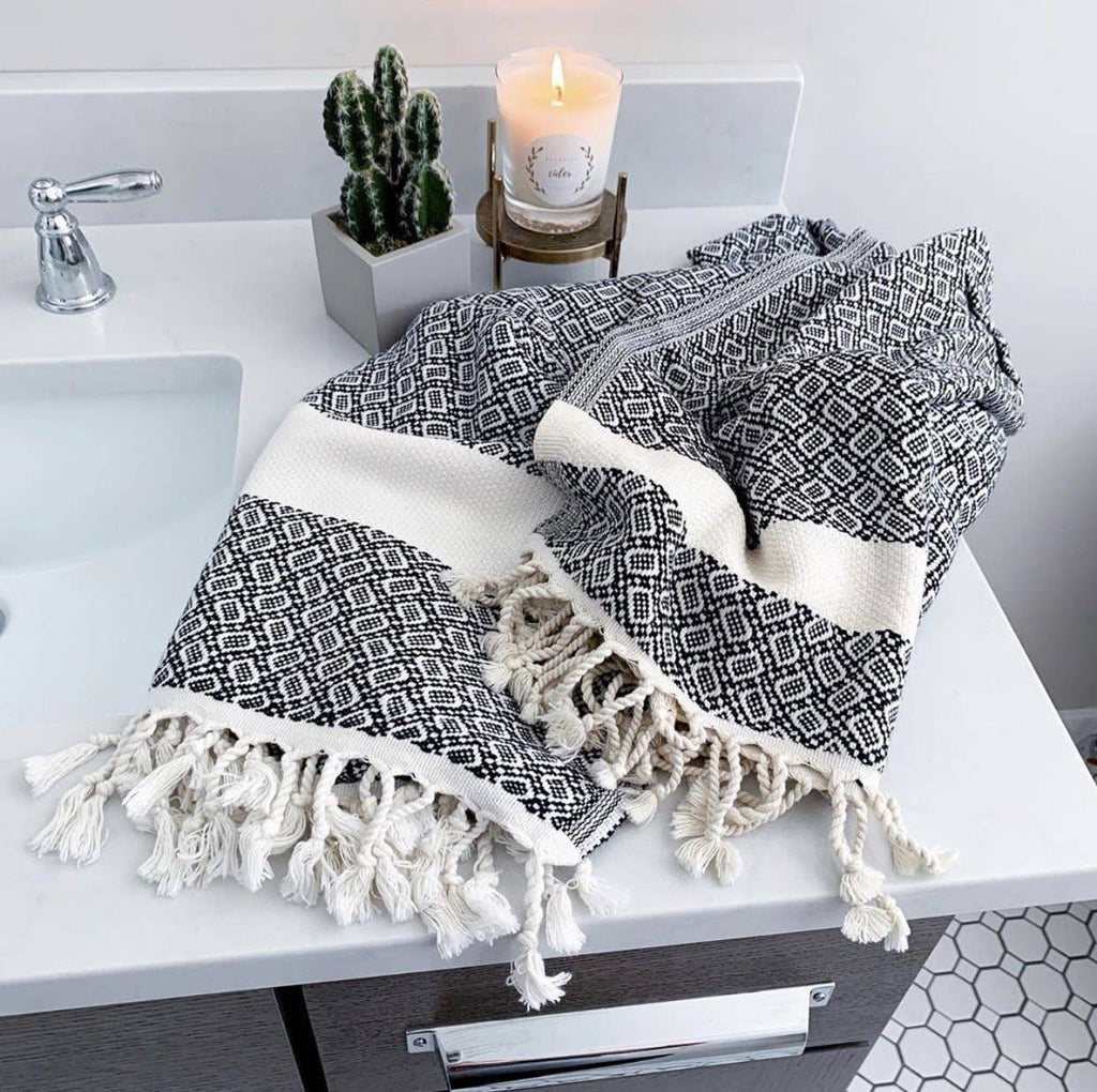 Adrian 100% Turkish Cotton Beach/Bath Towel