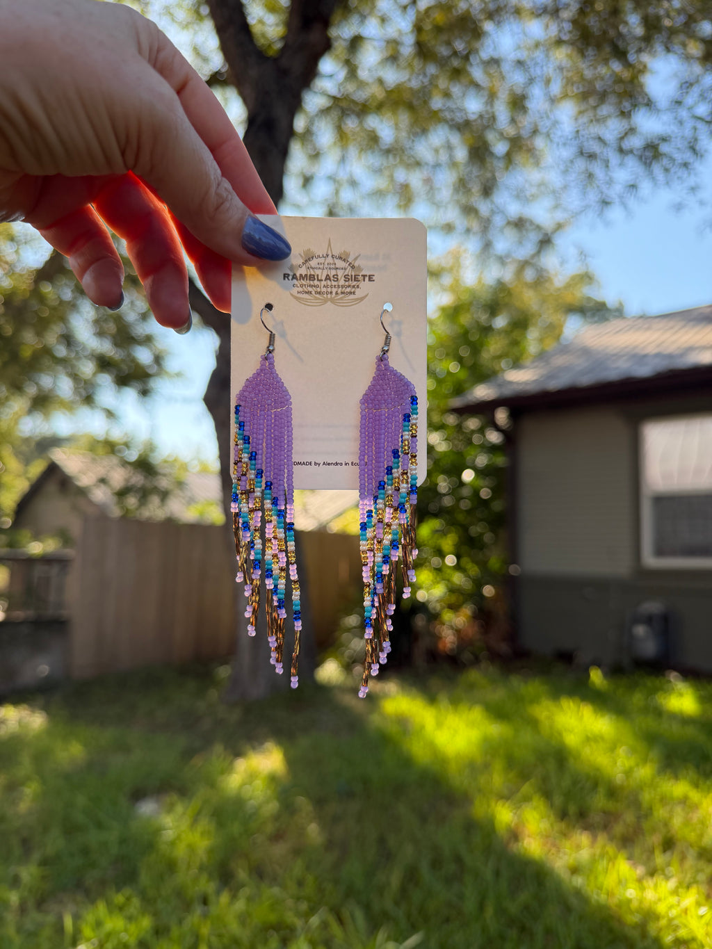 Glassbeaded Earrings