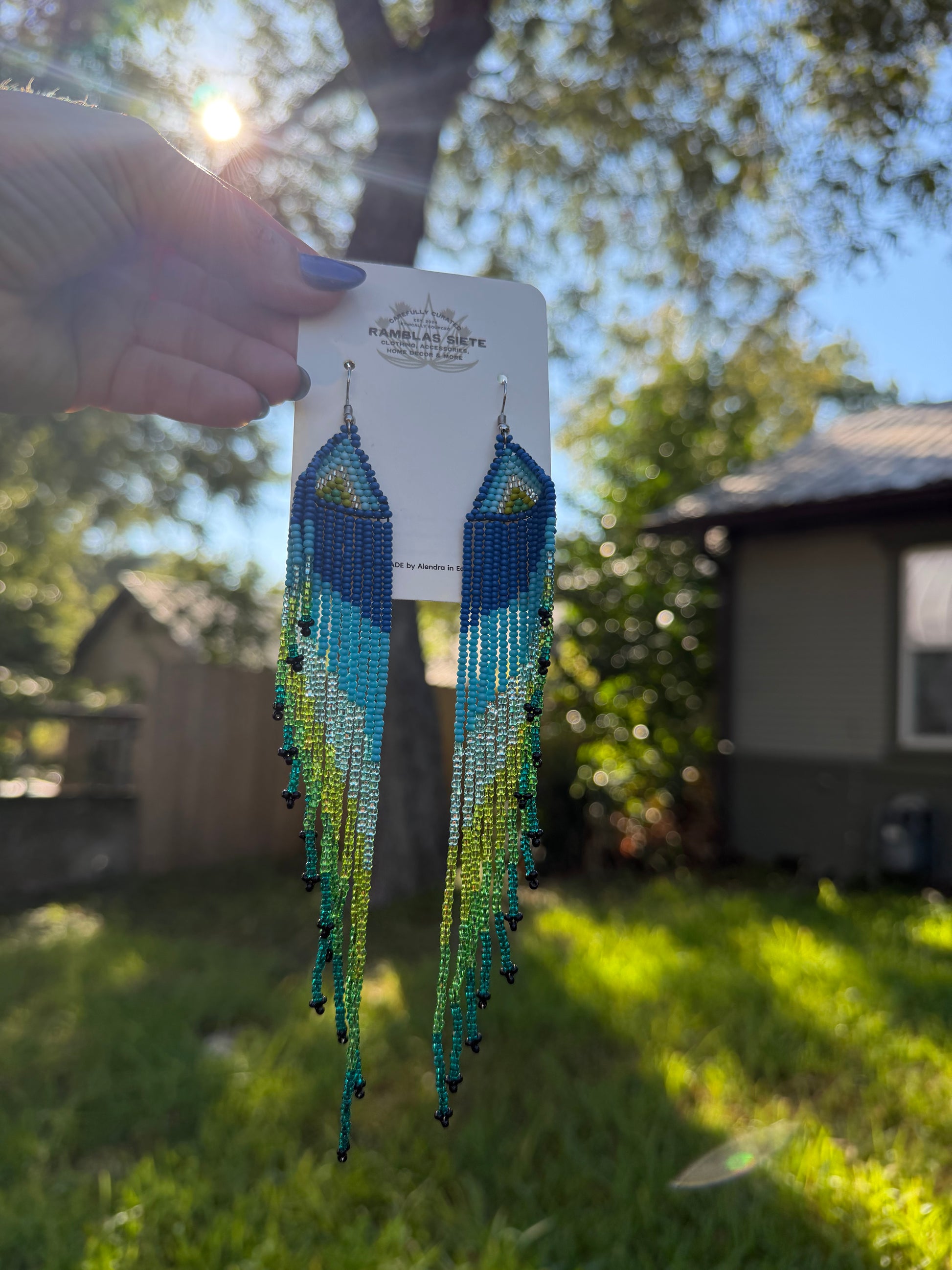 Glassbeaded Earrings