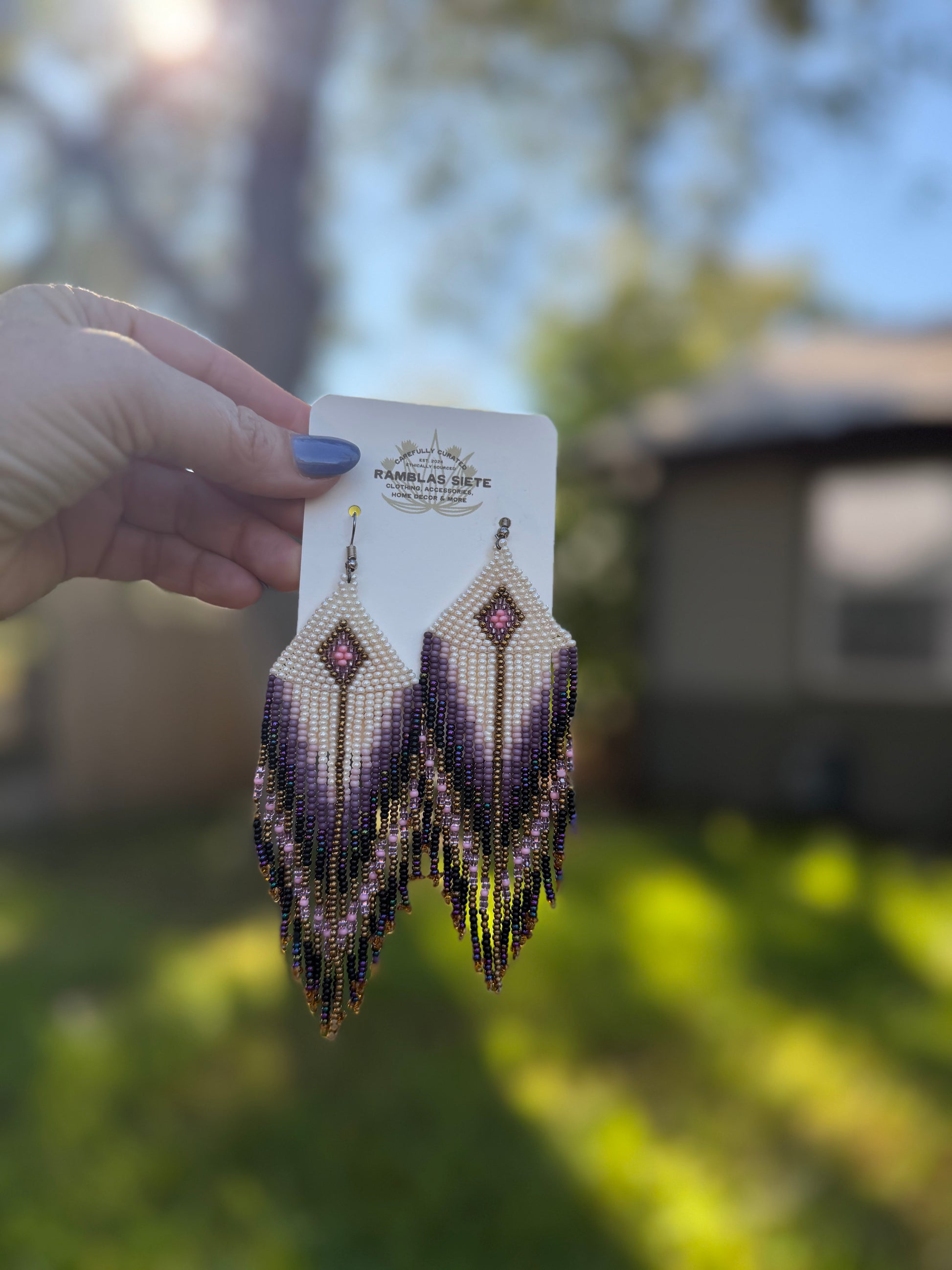 Glassbeaded Earrings