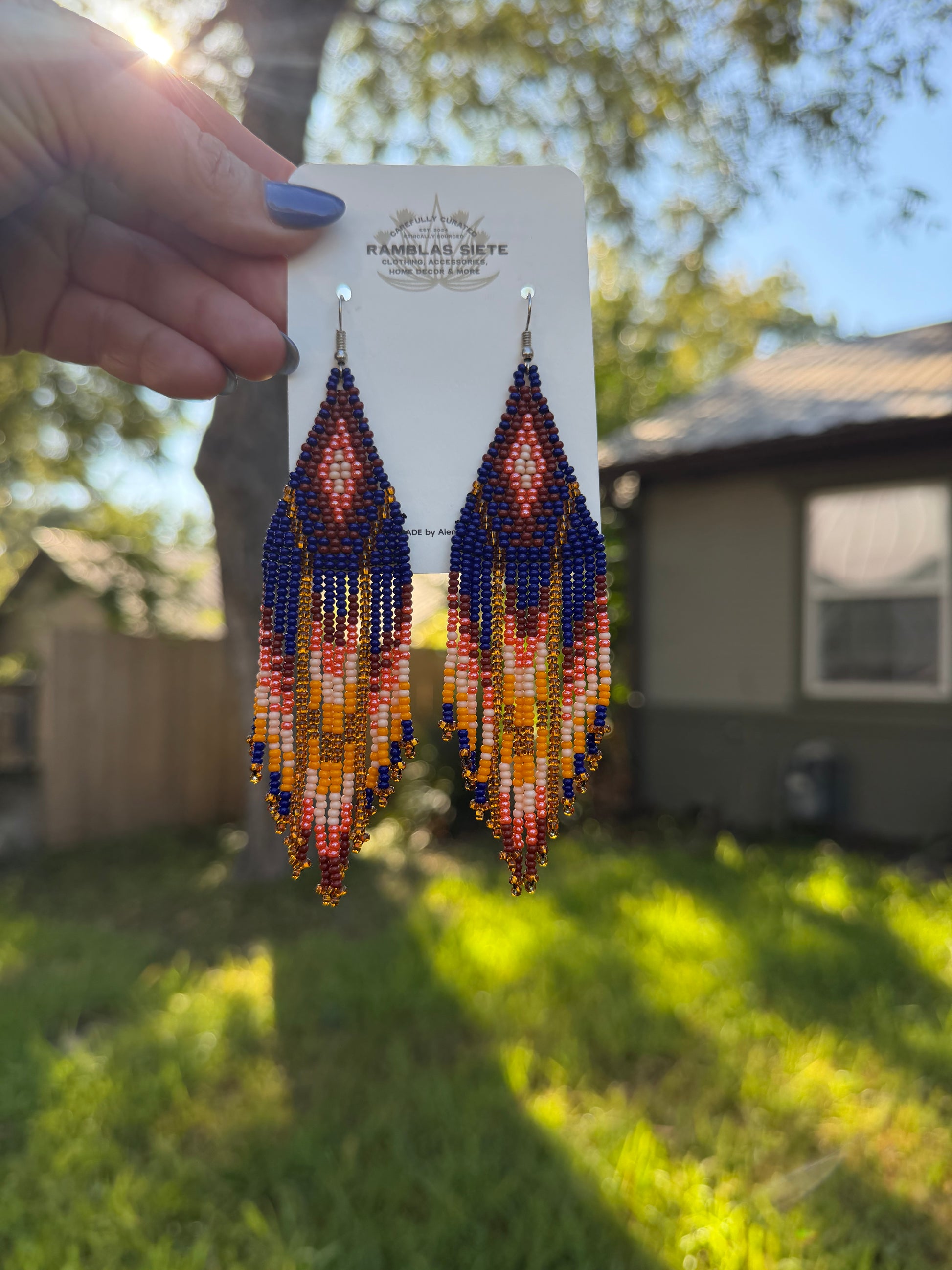 Glassbeaded Earrings