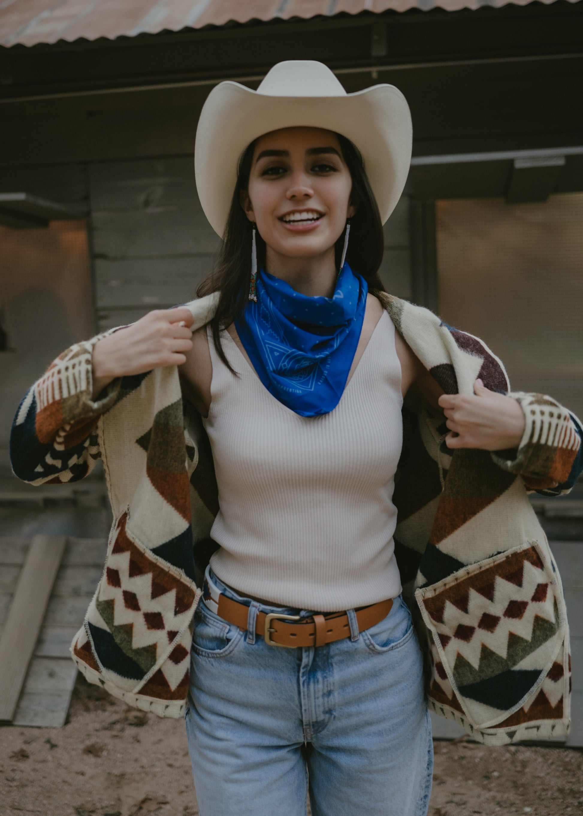 Repurposed Sweater Jackets from Damaged Blankets