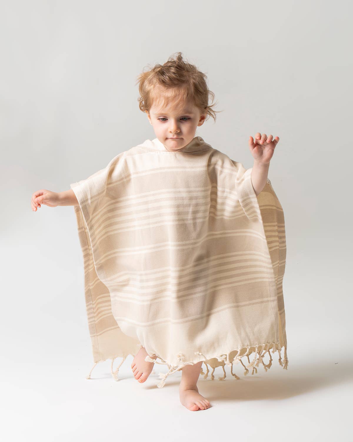 Kid Hooded Poncho Surf Changing Swimming Beach Towel Toddler